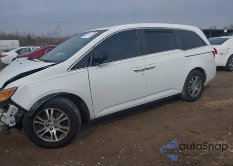 2011 Honda Odyssey Ex-L z USA, uszkodzony, nr VIN 5FNRL5H61BB048616